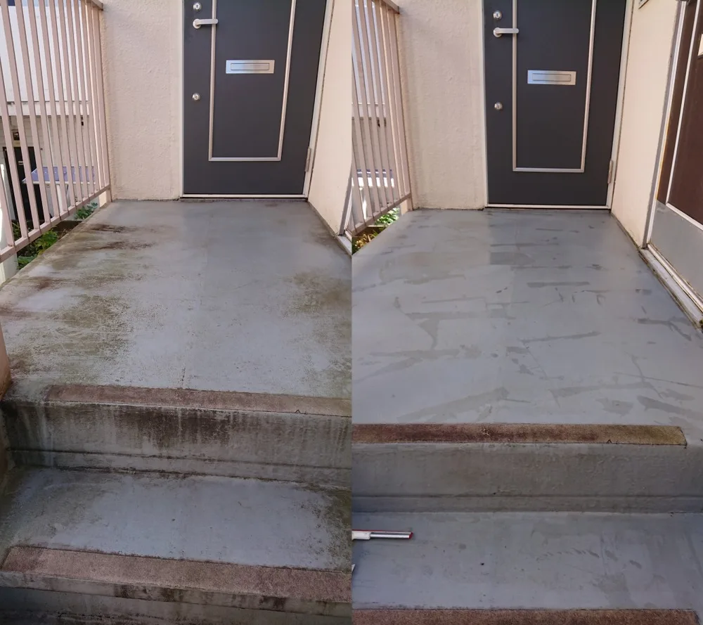 before after